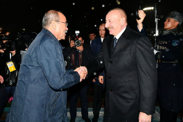 Azərbaycan Prezidenti İlham Əliyev Özbəkistanda səfərdədir - FOTO