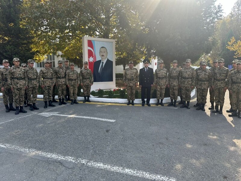 Daxili Qoşunlarının N saylı hərbi hissəsində Hərbi Prokurorluq tərəfindən hüquqi maarifləndirmə tədbiri keçirilib