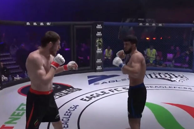 MMA döyüşçümüz Ramin Sultanov "Eagle FC" çempionu olub - VİDEO