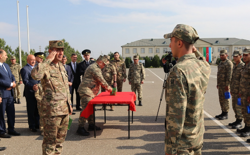 Hərbi Prokurorluq Ulu Öndər Heydər Əliyevin 100 illik yubileyi ilə bağlı Ağcabədidə tədbir keçirib