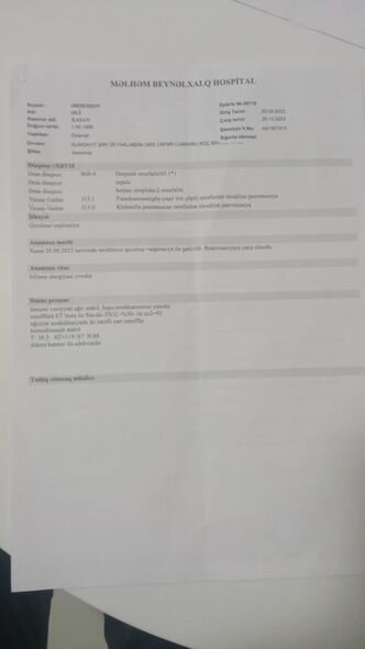 Beynində törəmə aşkarlanan Əlinin atası fəryad edir: "Əli çox gəncdir, onunla bağlı çox arzularım var" - FOTO