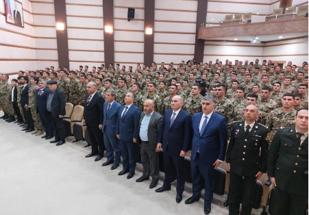 Hərbi Prokurorluq Ulu Öndərin 100 illik yubileyi ilə bağlı silsilə tədbirləri davam etdirir