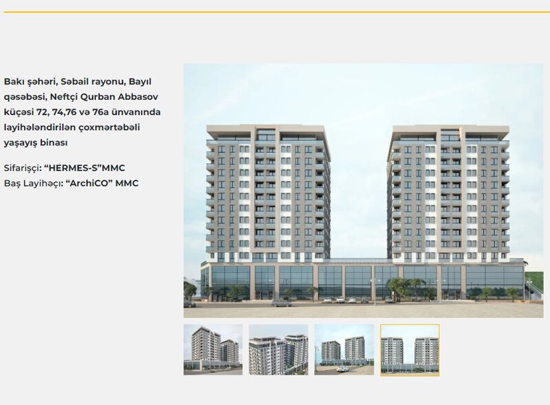 "Hermes-S" MTK 6 ildir evlərini sökdüyü ailələrin mənzillərini vermir