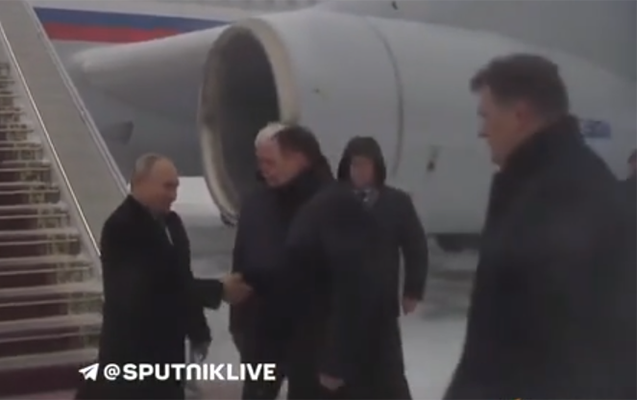 Putin Belarusa getdi - Video