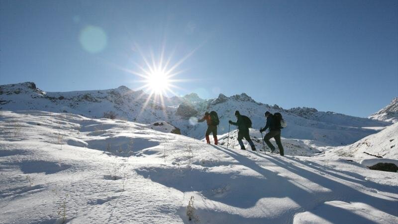 İranda 5 alpinist qar uçqunu altında qalıb