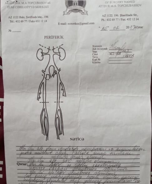 Yeganə qızı xərçəng xəstəsi olan anadan yardım ÇAĞIRIŞI: 15 min manat toplamalıyam - FOTO