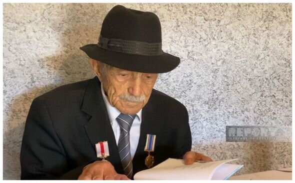 Gürcüstanın 103 yaşlı Əməkdar jurnalisti: "Qarabağın bütün kəndlərini at belində gəzmişəm" - FOTO
