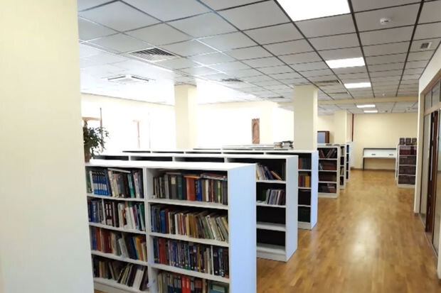 Xankəndidə yaradılacaq Qarabağ Universitetinin binasından görüntülər - VİDEO