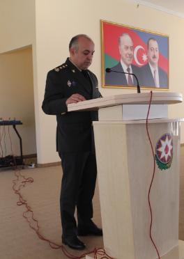 Hərbi Prokurorluq Ulu Öndərin 100 illik yubileyi ilə bağlı Şəmkirdə tədbir keçirib