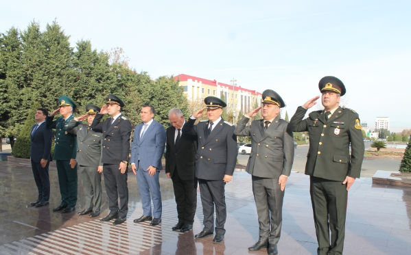 Hərbi Prokurorluq Ulu Öndərin 100 illik yubileyi ilə bağlı Şəmkirdə tədbir keçirib