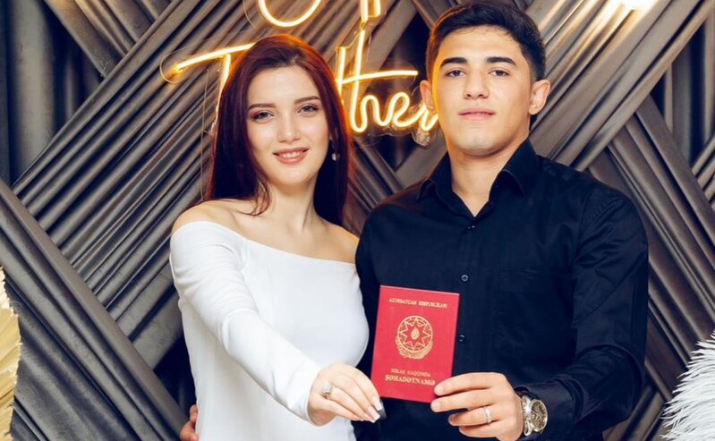 Sevil Gəncə terrorunda onu dağıntılar altından çıxaran oğlanla ailə qurdu - Fotolar