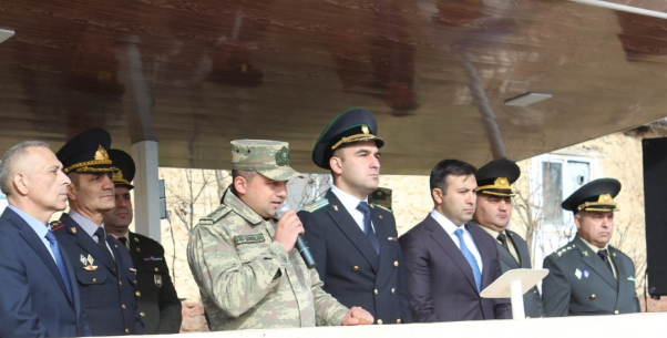 Hərbi Prokurorluq Ulu Öndərin 100 illik yubileyi ilə bağlı Gədəbəydə tədbir keçirib