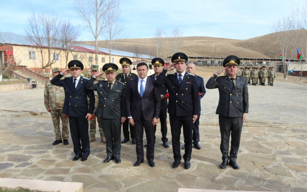 Hərbi Prokurorluq Ulu Öndərin 100 illik yubileyi ilə bağlı Gədəbəydə tədbir keçirib