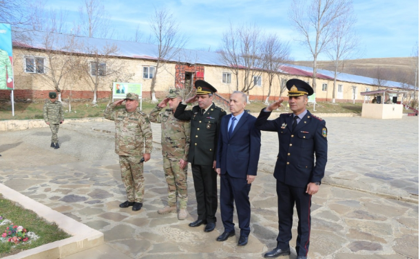 Hərbi Prokurorluq Ulu Öndərin 100 illik yubileyi ilə bağlı Gədəbəydə tədbir keçirib