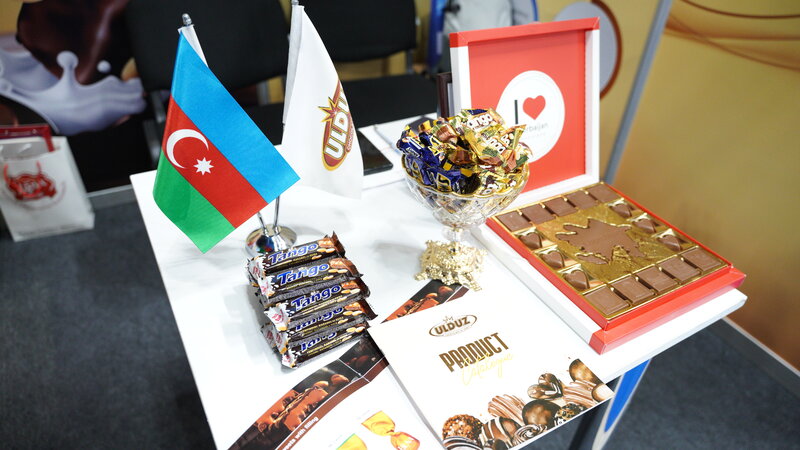 "Ulduz" Şokolad Fabrikinin məhsulları yerli istehsalat sərgisində təqdim edilib