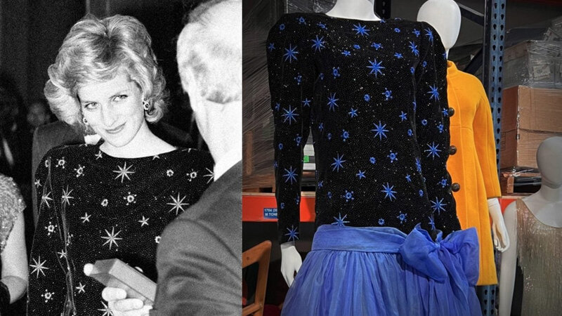 Şahzadə Diananın paltarı hərracda rekord qiymətə satıldı - FOTO