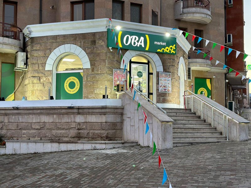 Xankəndi şəhərində ilk market "OBA" oldu – FOTOLAR