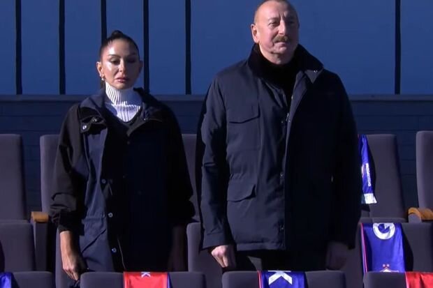 İlham Əliyev Xankəndi şəhər stadionunda çıxış edib - VİDEO