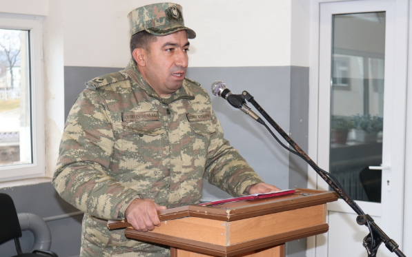 Hərbi Prokurorluq Ulu Öndərin 100 illik yubileyi ilə bağlı Xankəndidə tədbir keçirib