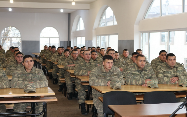 Hərbi Prokurorluq Ulu Öndərin 100 illik yubileyi ilə bağlı Xankəndidə tədbir keçirib