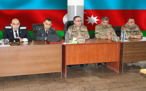 Hərbi Prokurorluq Ulu Öndərin 100 illik yubileyi ilə bağlı Xankəndidə tədbir keçirib