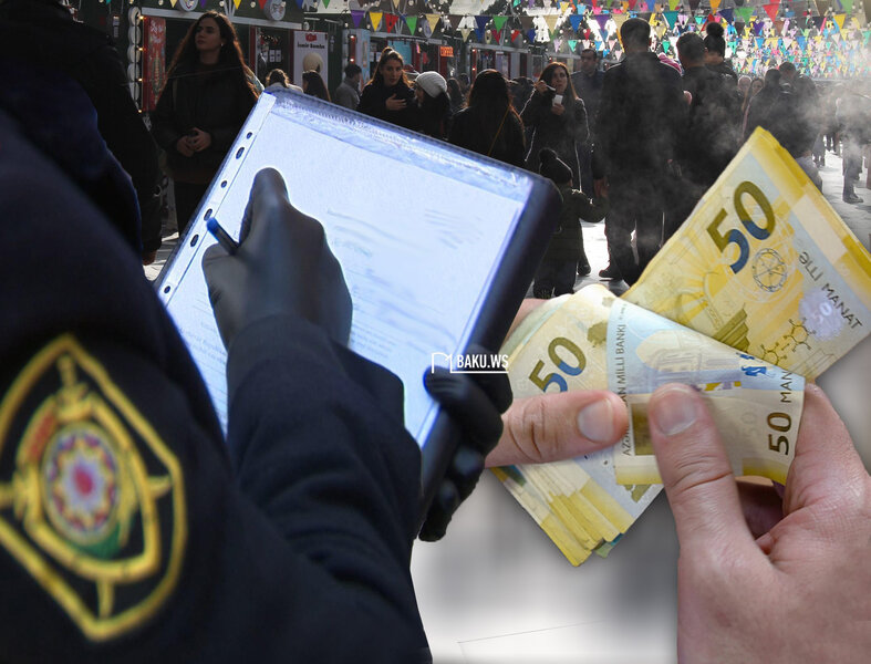 Küçədə bunu edənlər 1500 AZN cərimə olunacaqlar - VİDEO