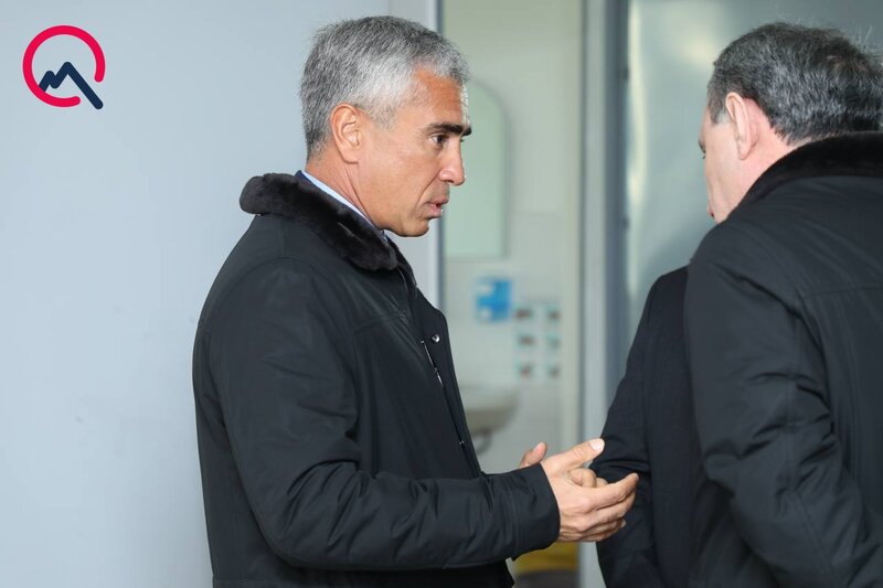 Rəsmilər yanğın yerinə getdilər - Foto