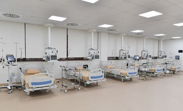 İlham Əliyev Bakıda DSX-nin yeni hərbi hospital kompleksinin açılışında iştirak edib - YENİLƏNİB + FOTO