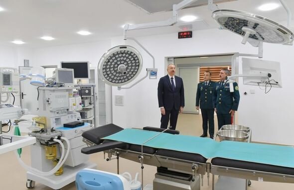 İlham Əliyev Bakıda DSX-nin yeni hərbi hospital kompleksinin açılışında iştirak edib - YENİLƏNİB + FOTO