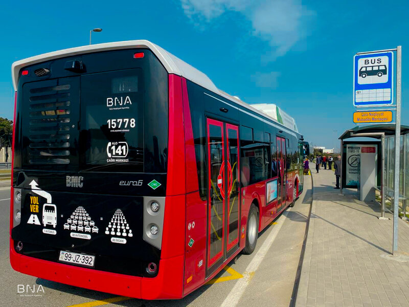 İki marşrutun hərəkəti müvəqqəti dəyişdirilib