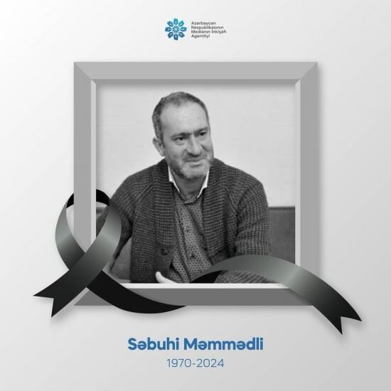 Medianın İnkişafı Agentliyi tanınmış jurnalist Səbuhi Məmmədlinin vəfatı ilə bağlı başsağlığı verdi