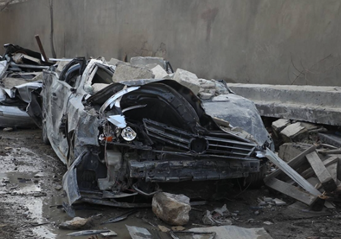 9 nəfərə məzar olan partlayış yerindən yeni - Fotolar