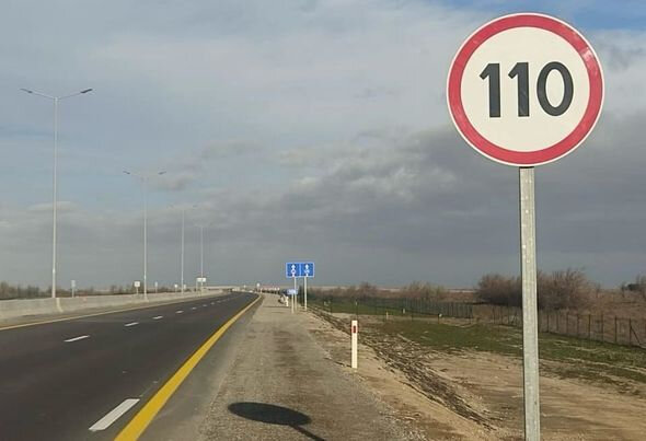 Ödənişli yola sürət nişanı qoyuldu: Radar da quraşdırılacaq - FOTO