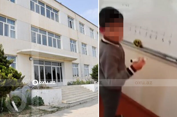 Azyaşlı şagirdləri təhqir edən müəllimdən açıqlama: "Xəcalətim özümə bəsdir" - VİDEO