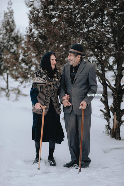 75 ildir evlidirlər... - Foto