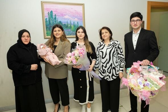 Şəhid hərbi qulluqçumuzun övladı dünyaya gəlib - FOTO