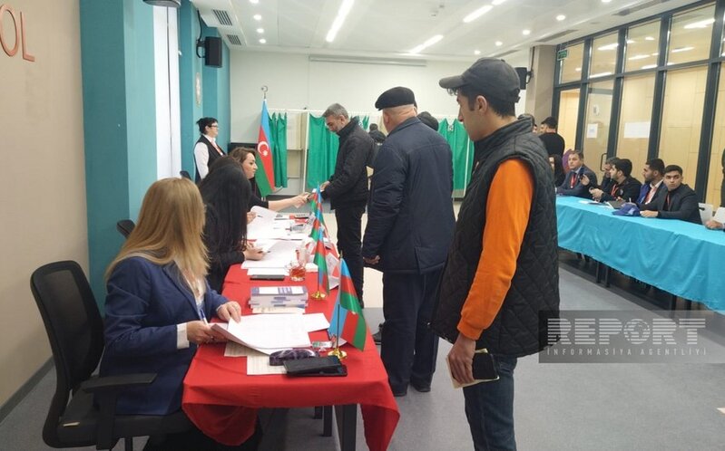 Füzuli şəhərində prezident seçkiləri üzrə səsvermə başlayıb
