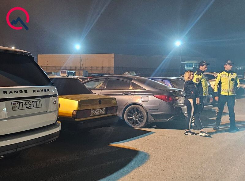 "Range Rover"i 200-lə sürdü, cəzalandırıldı - Video