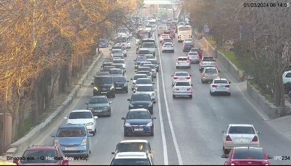 Bakının hansı küçələrində sıxlıq var? - SİYAHI