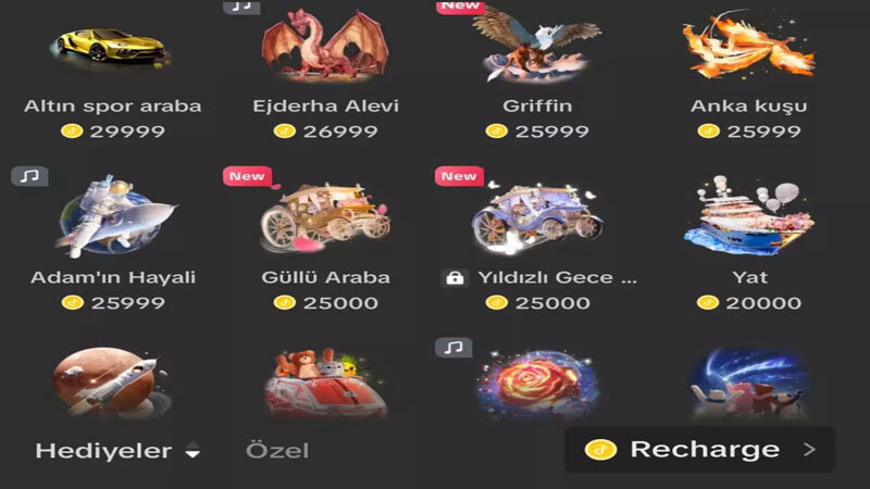 "TikTok"da pulu necə qazanırlar? - Hədiyyələrin məbləği (SİYAHI)