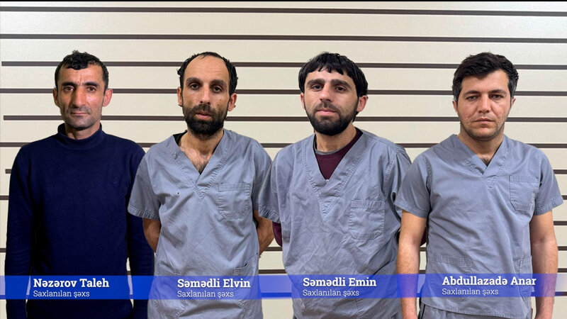 İcarəyə götürdükləri avtomobillə soyğunçuluq və bank kartlarından oğurluq edən şəxslər tutuldu (VİDEO)