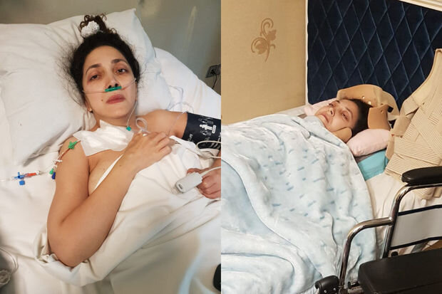 Düşdüyü qəzadan sonra yatağa məhkum olan Şahnazın dəstəyə ehtiyacı var - FOTO