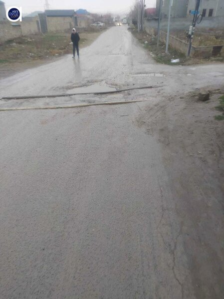 Masazır sakinləri: "Necə olur ki, 5 ildir təmir olunan yol sıradan çıxıb?" – Fotolar