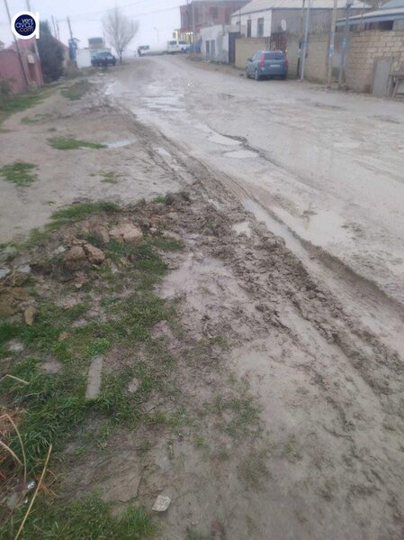 Masazır sakinləri: "Necə olur ki, 5 ildir təmir olunan yol sıradan çıxıb?" – Fotolar