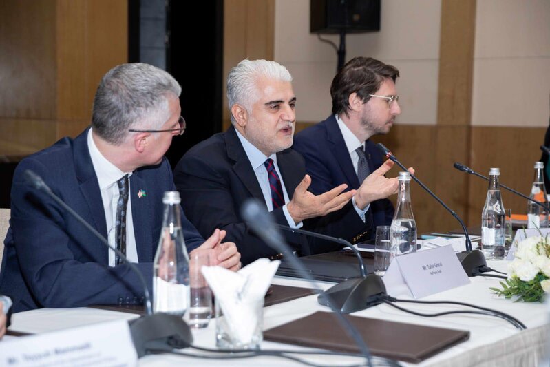 Tahir Gözelin təşəbbüsü ilə "Orta Dəhlizin yaşıllaşdırılması" mövzusunda işgüzar toplantı keçirilib