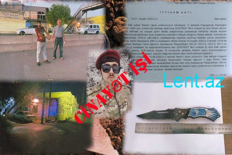 Bakıda DƏHŞƏT: qızla dalaşan oğlan qazini öldürdü - ANBAAN VİDEO