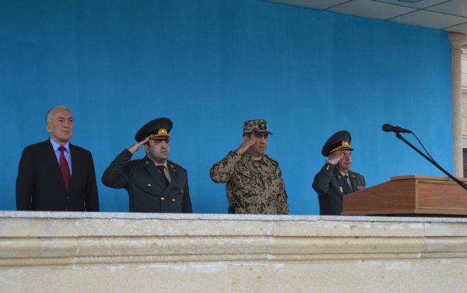 Hərbi Prokurorluq işçiləri DİN-in yüksək rütbəli vəzifəli şəxsləri ilə birgə hərbi hissələrdə olublar