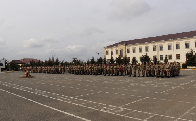 Hərbi Prokurorluq işçiləri DİN-in yüksək rütbəli vəzifəli şəxsləri ilə birgə hərbi hissələrdə olublar