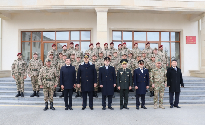 Hərbi Prokurorluq işçiləri DİN-in yüksək rütbəli vəzifəli şəxsləri ilə birgə hərbi hissələrdə olublar