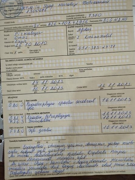 12 yaşlı Ömərin anası yardım diləyir - FOTO